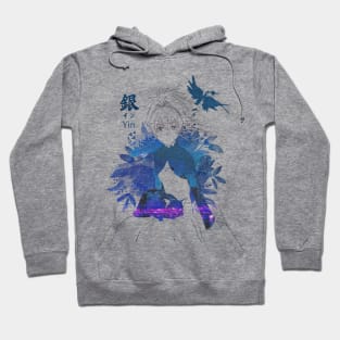 Silvery Bloom Hoodie